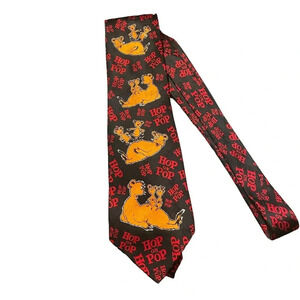 DR SEUSS HOP ON POP SILK TIE
